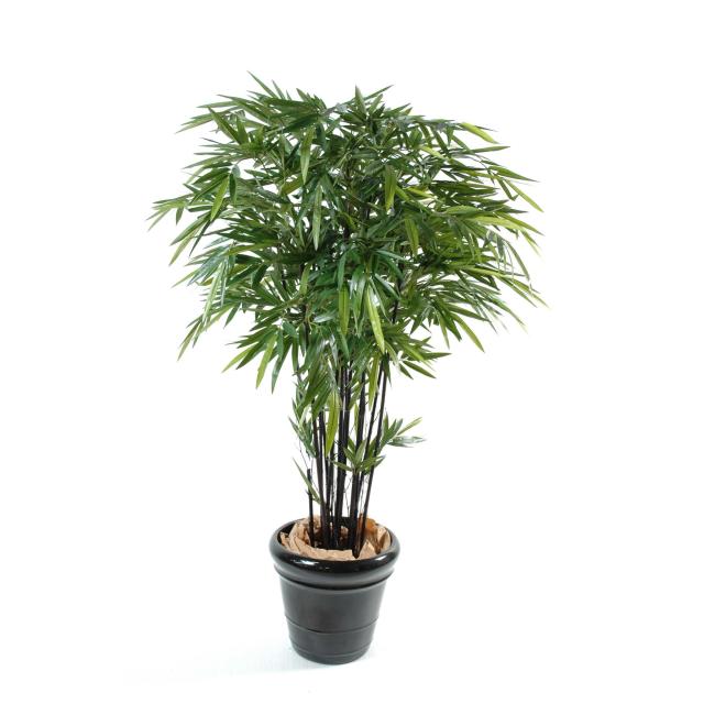 Bambou Black Natural - Bambou Artificiel Large Tête - Bambou Artificiel Black Natural