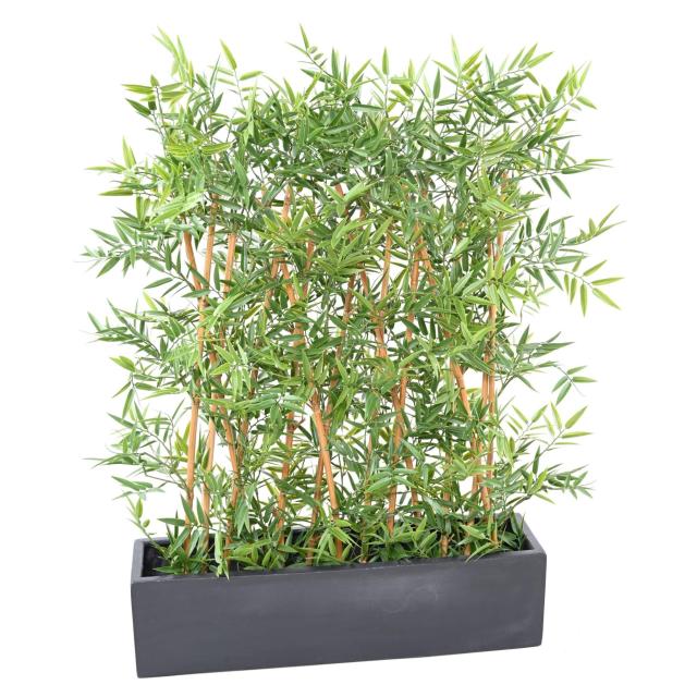 Bambou Artificiel Japanese PLAST Haie UV Socle 70 - Bambou Artificiel Japanese PLAST Haie UV Socle 70